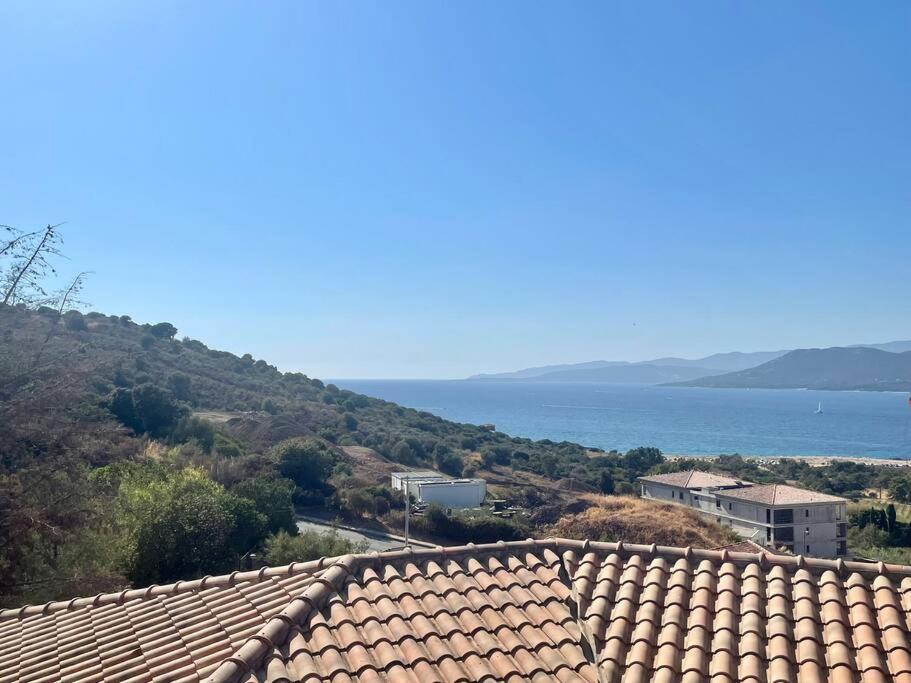 Charmante Petite Maison Magnifique Vue Mer Propriano  Exterior foto