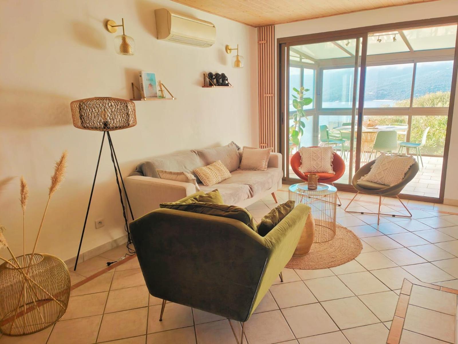 Charmante Petite Maison Magnifique Vue Mer Propriano  Exterior foto